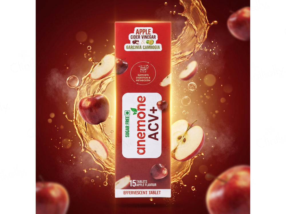 Anemone ACV+ Effervescent Tablet - Apple Flavour