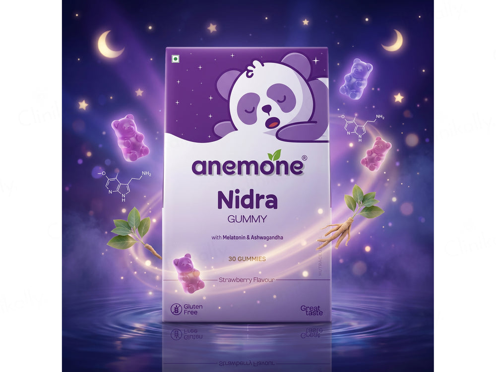 Anemone Nidra Nutraceutical Gummy - Strawberry Flavour