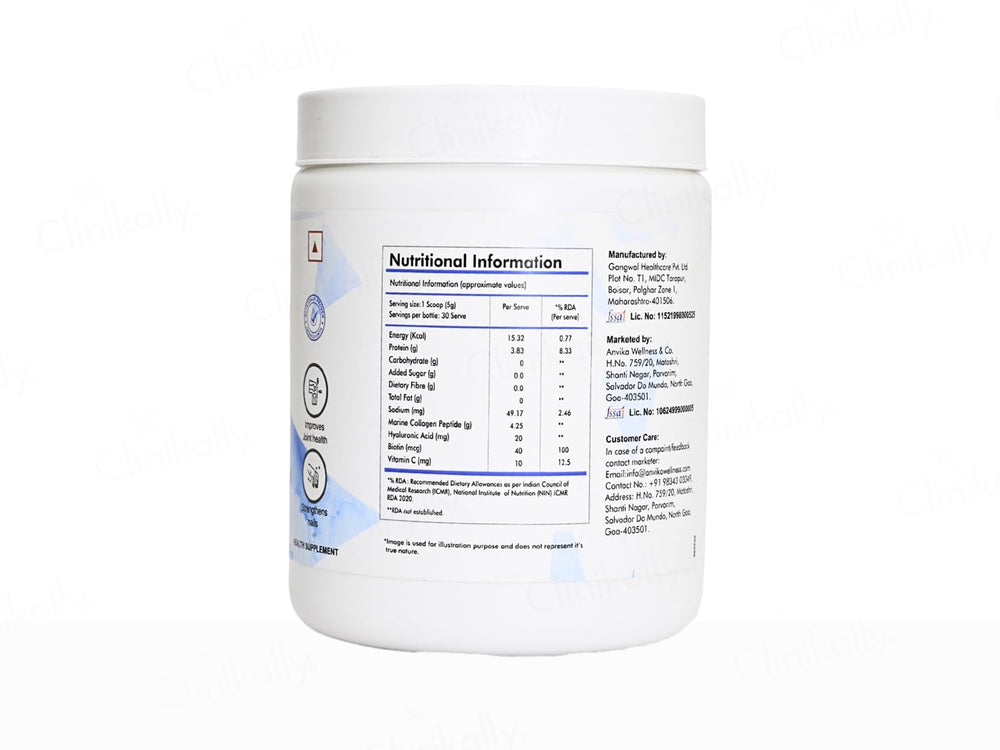 Anvika Marine Collagen Health Supplement Powder