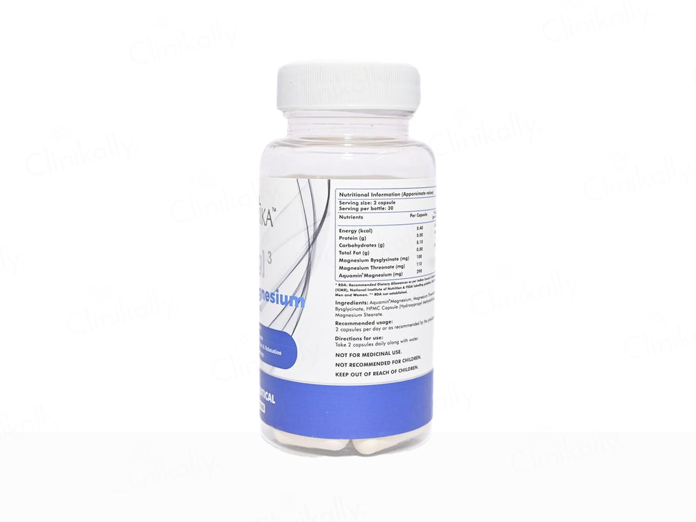 Anvika Mg3 Triple Magnesium Nutraceutical Capsule