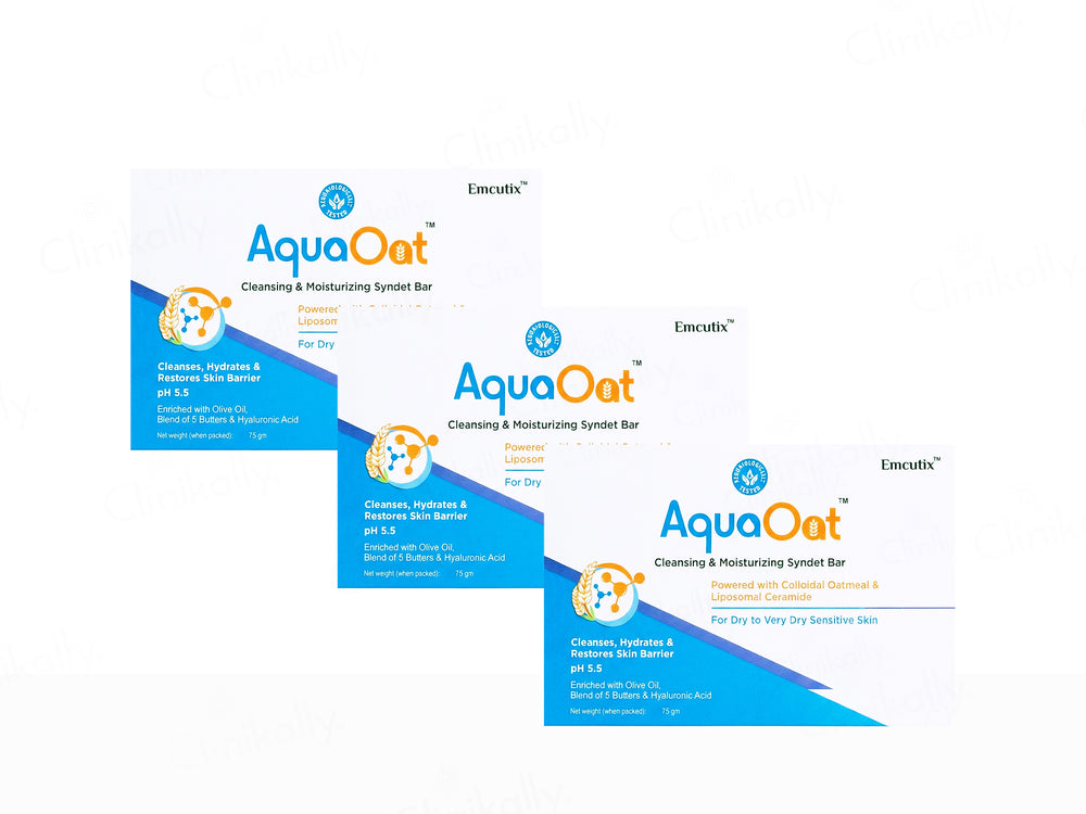 Aqua Oat Cleansing & Moisturizing Syndet Bar