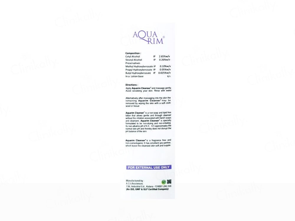 Aquarim Cleansing Lotion For Sensitive Skin