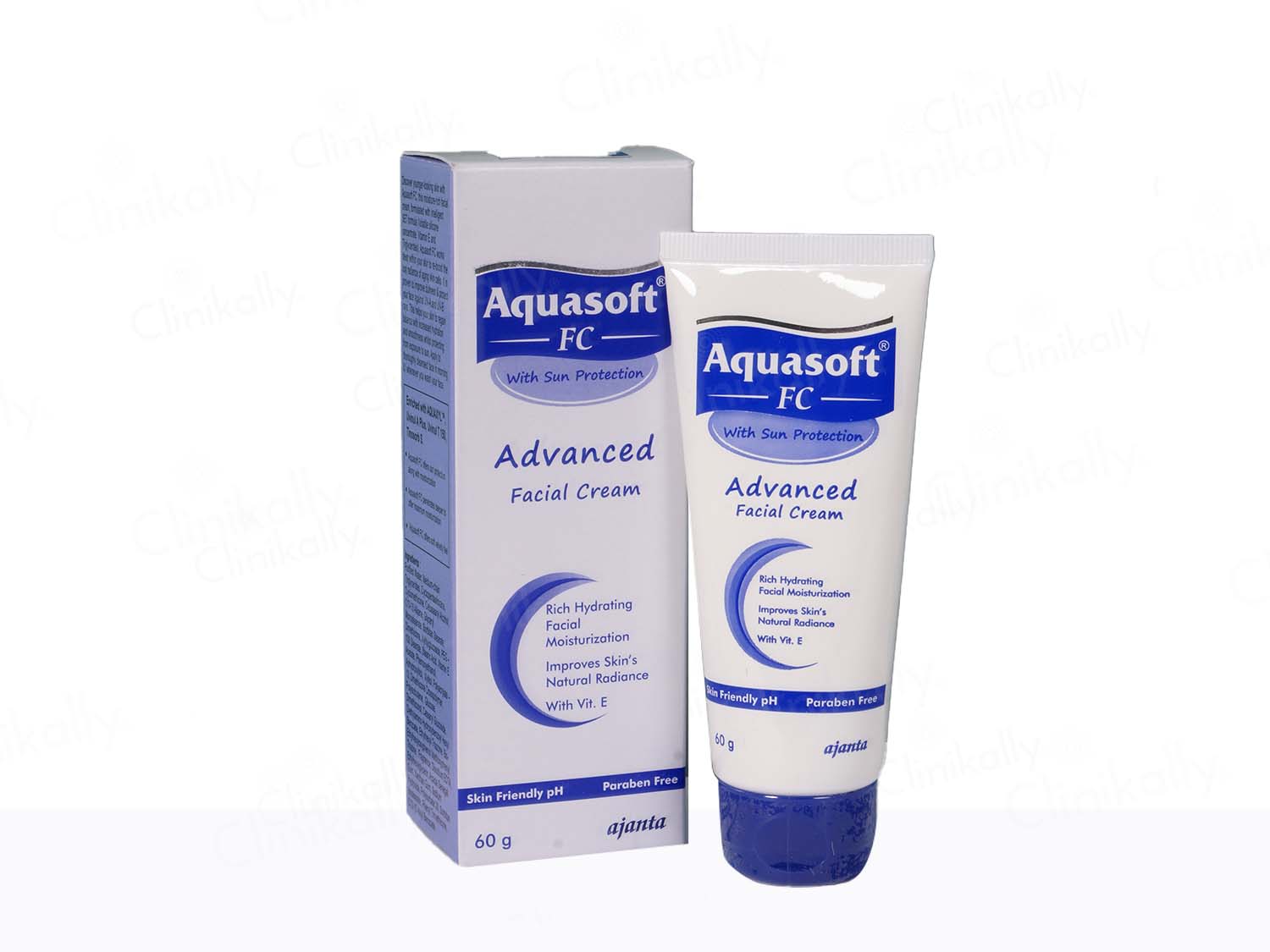 Aquasoft FC advance facial cream (with sun protection) - Clinikally