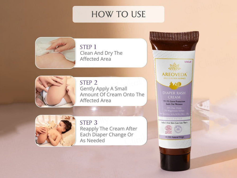 Areoveda Baby Diaper Rash Cream