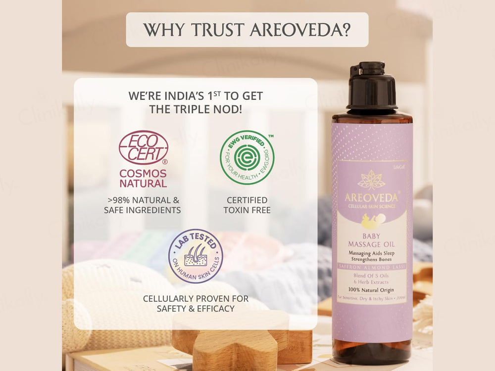 Areoveda Baby Massage Oil