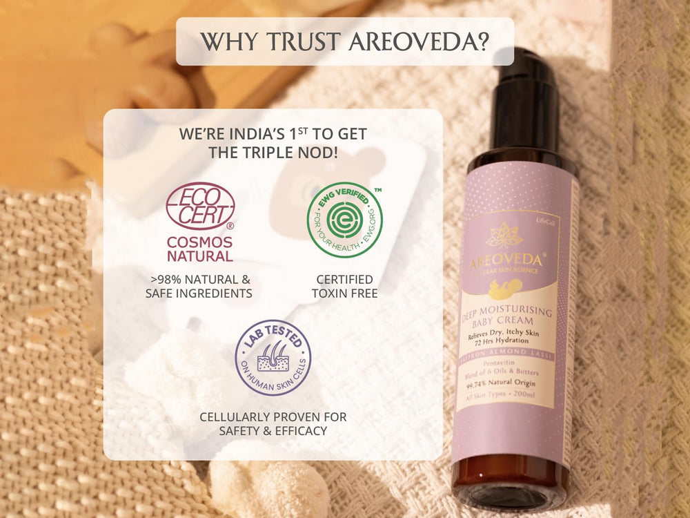 Areoveda Deep Moisturising Baby Cream