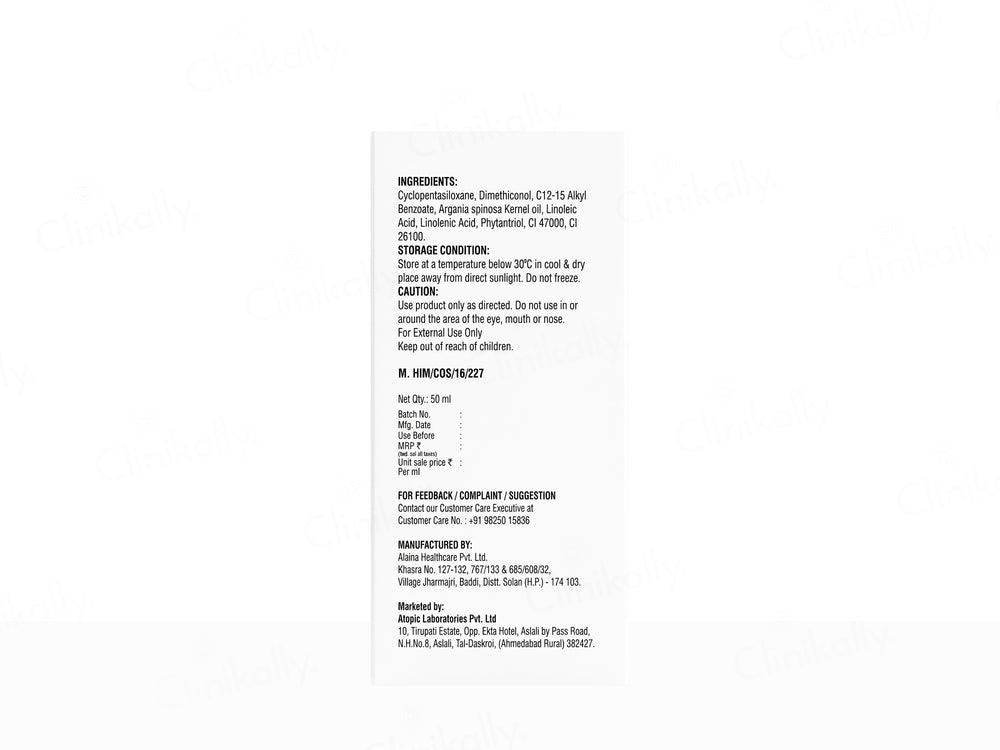 Arganlif Moroccan Argan Hair Oil Serum