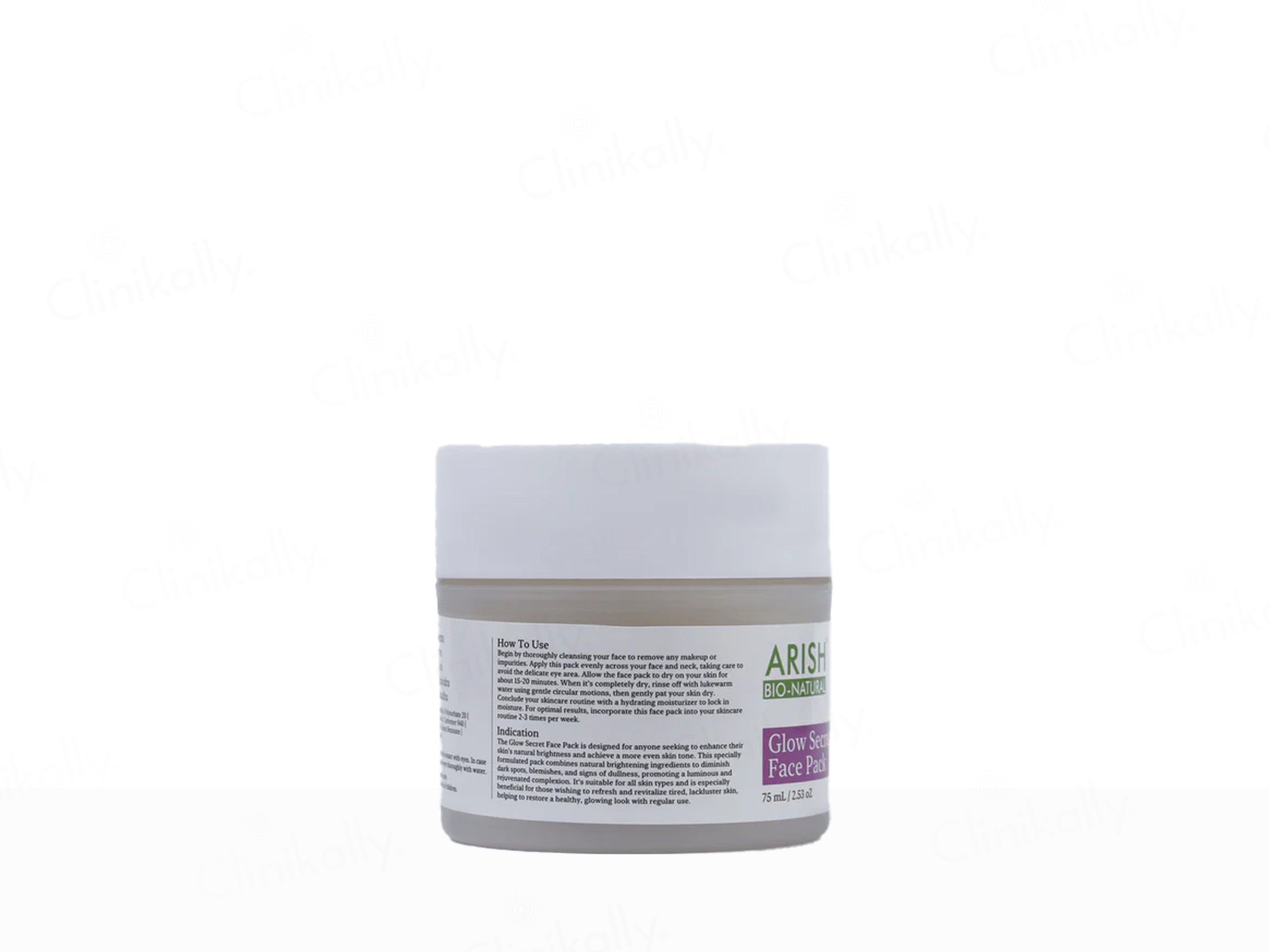 Arish Bio-Natural Glow Secret Face Pack