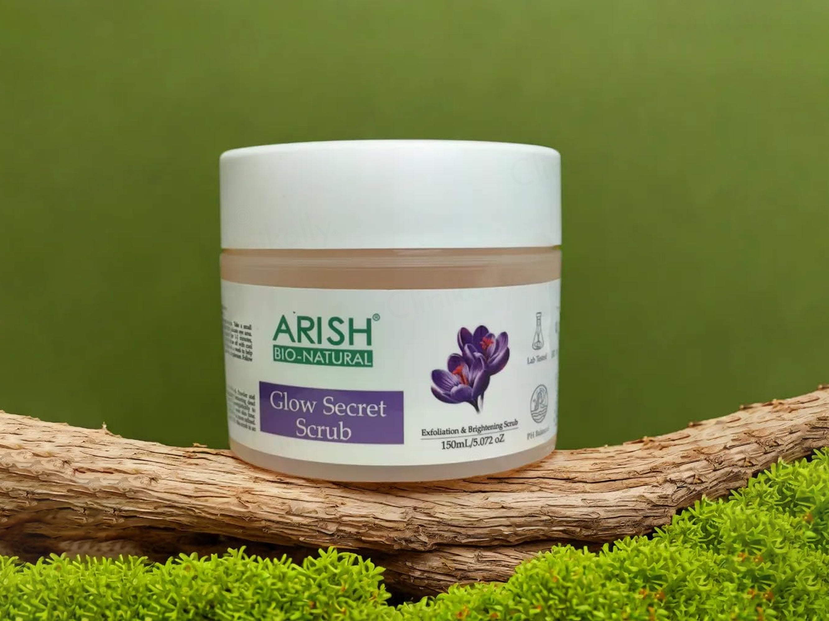 Arish Bio-Natural Glow Secret Face Scrub