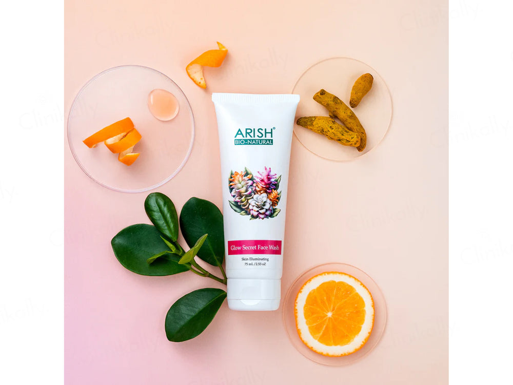 Arish Bio-Natural Glow Secret Skin Illuminating Face Wash