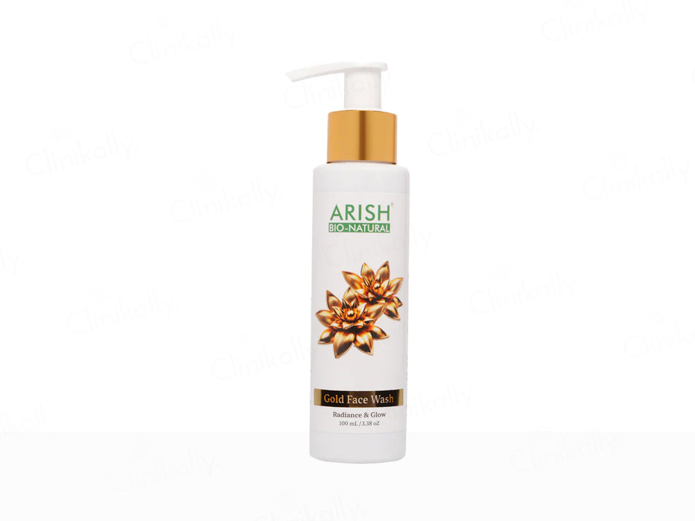 Arish Bio-Natural Gold Radiance & Glow Face Wash