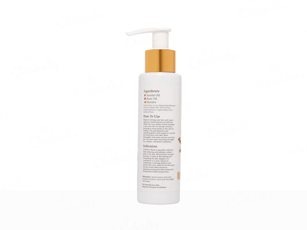 Arish Bio-Natural Gold Radiance & Glow Face Wash