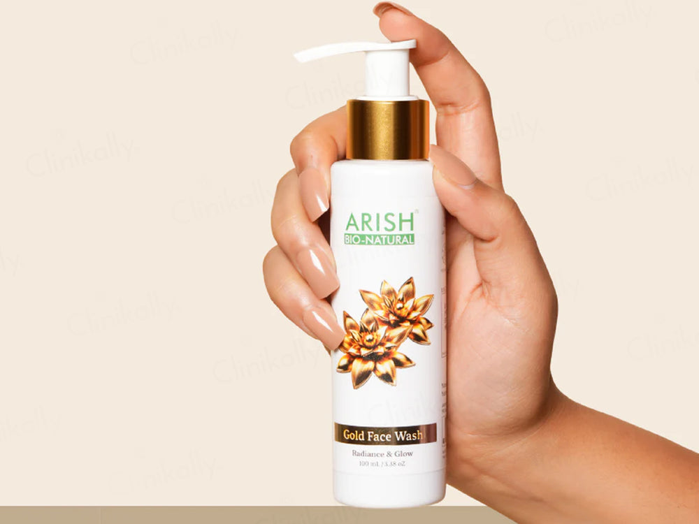 Arish Bio-Natural Gold Radiance & Glow Face Wash