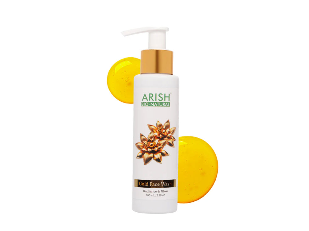 Arish Bio-Natural Gold Radiance & Glow Face Wash