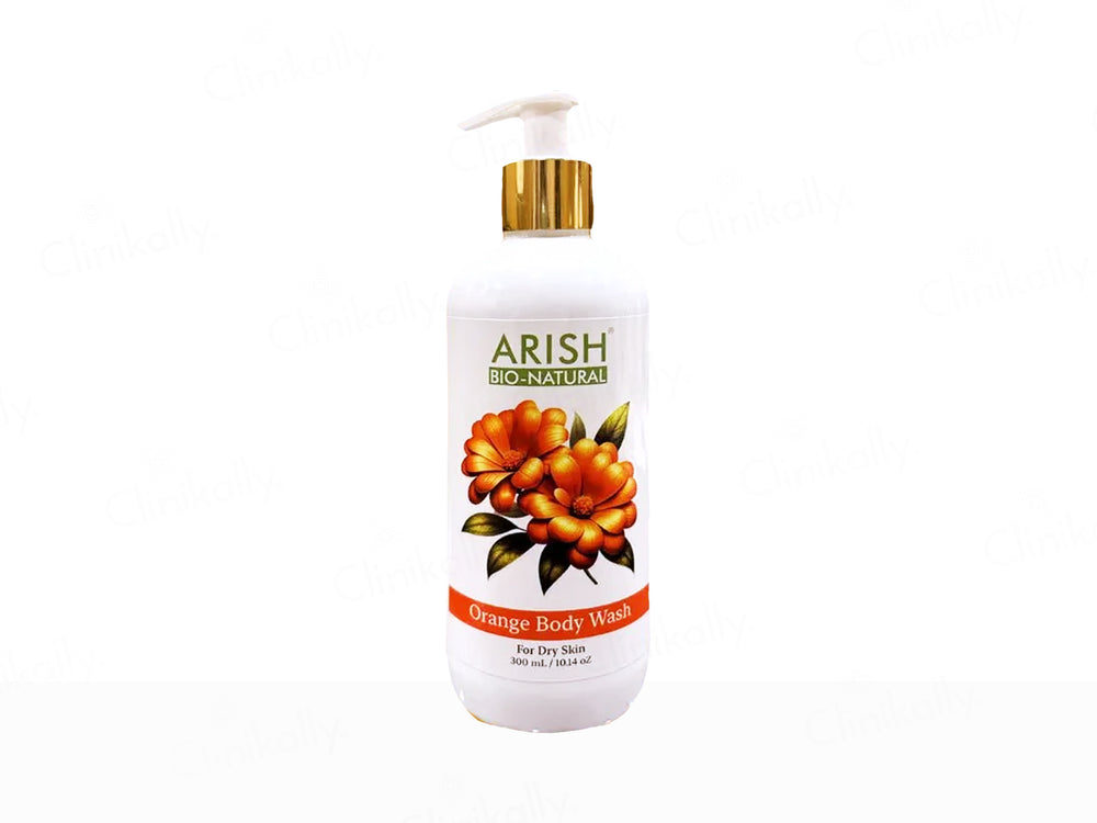Arish Bio-Natural Orange Body Wash For Dry Skin