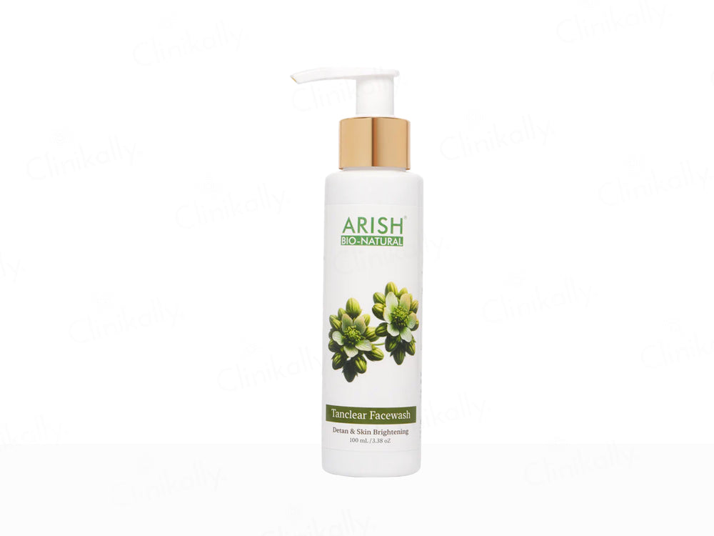 Arish Bio-Natural Tanclear Detan & Skin Brightening Face Wash