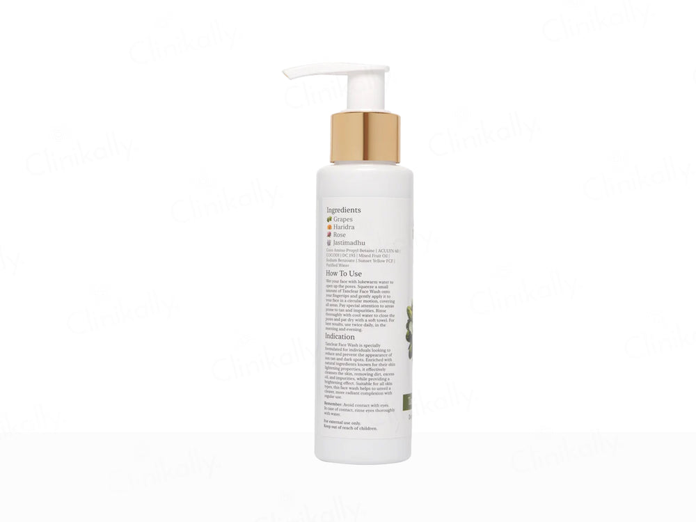 Arish Bio-Natural Tanclear Detan & Skin Brightening Face Wash