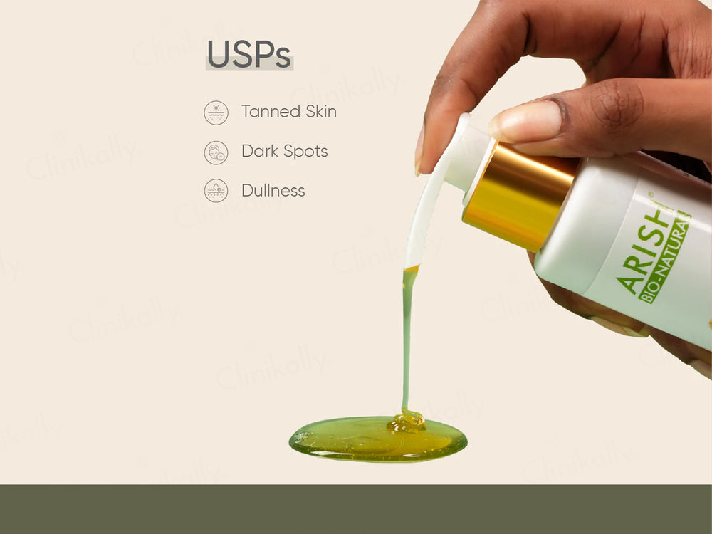 Arish Bio-Natural Tanclear Detan & Skin Brightening Face Wash