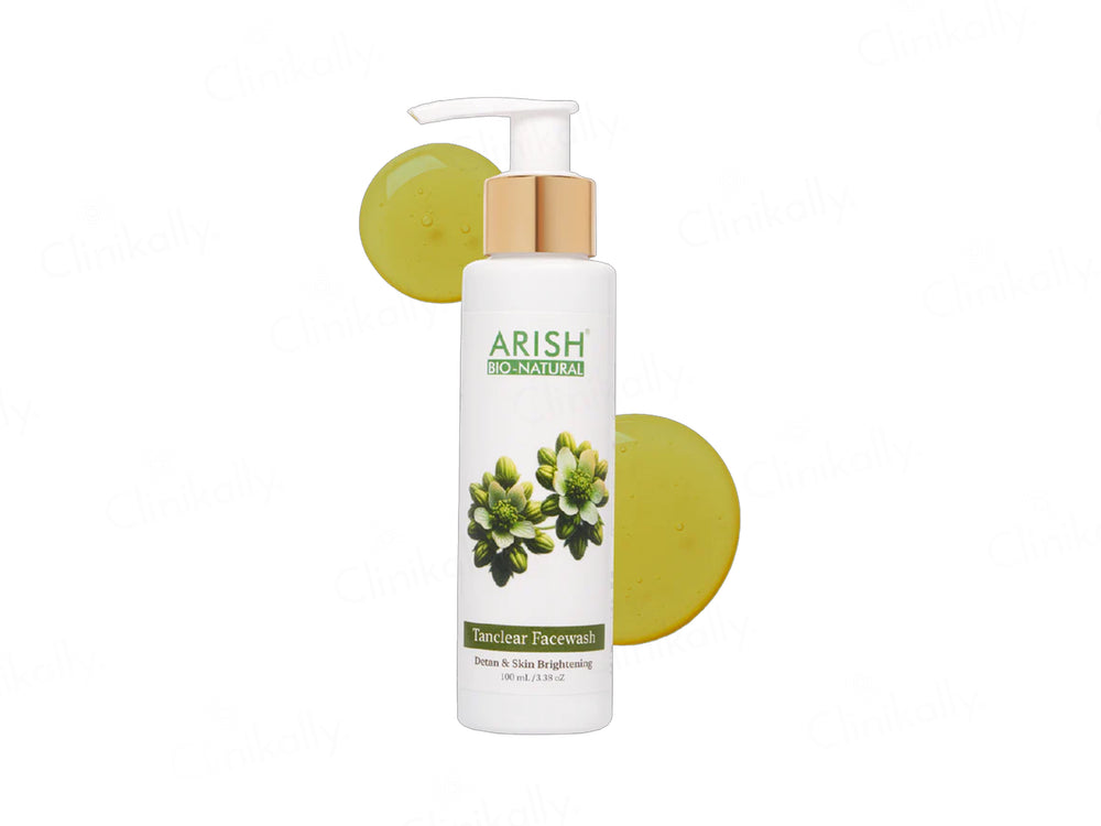 Arish Bio-Natural Tanclear Detan & Skin Brightening Face Wash