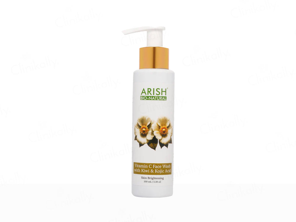 Arish Bio-Natural Vitamin C Skin Brightening Face Wash With Kiwi & Kojic Acid