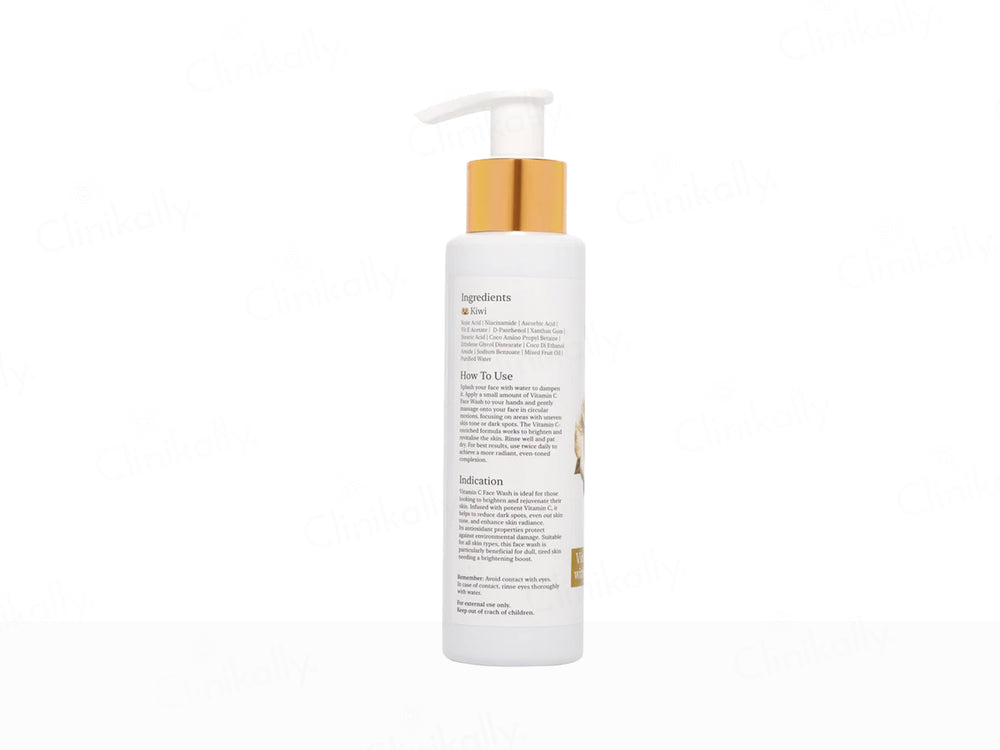 Arish Bio-Natural Vitamin C Skin Brightening Face Wash With Kiwi & Kojic Acid