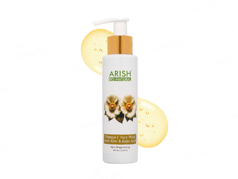 Arish Bio-Natural Vitamin C Skin Brightening Face Wash With Kiwi & Kojic Acid
