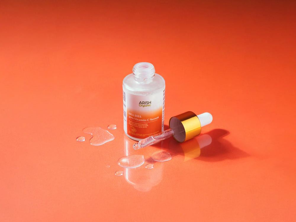 Arish Organic AHA BHA 20% Vitamin C Serum