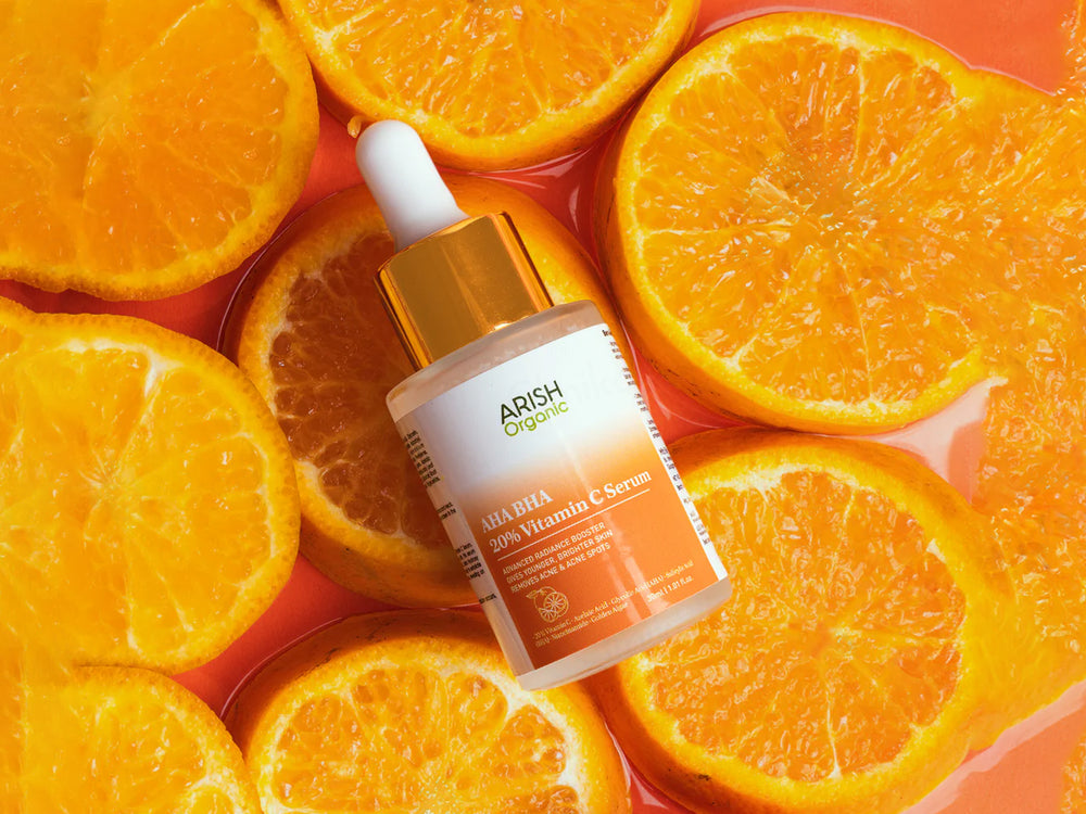 Arish Organic AHA BHA 20% Vitamin C Serum