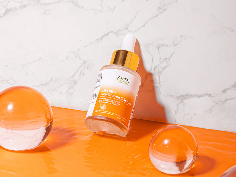 Arish Organic AHA BHA 20% Vitamin C Serum
