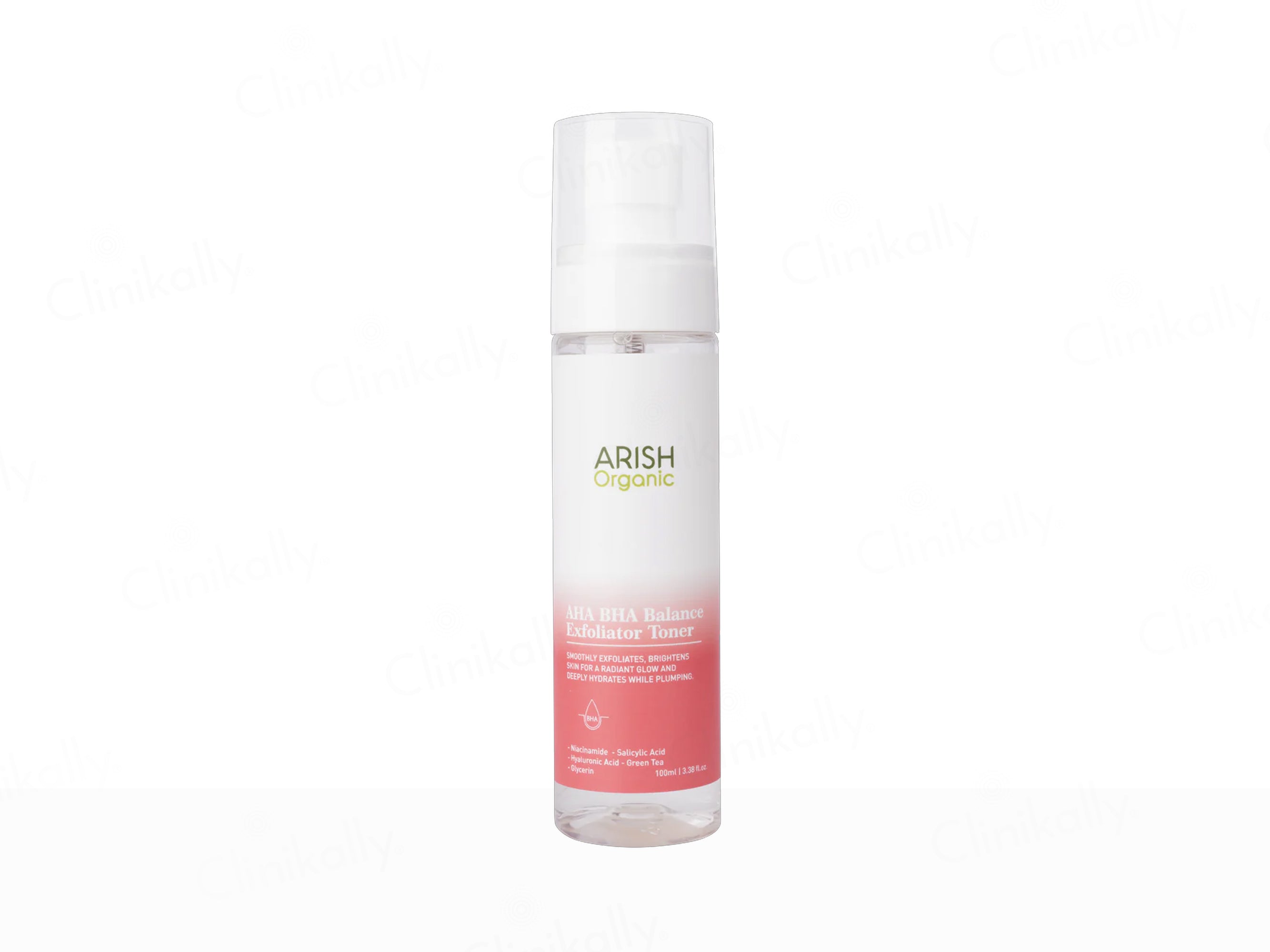 Arish Organic AHA BHA Balance Exfoliator Toner