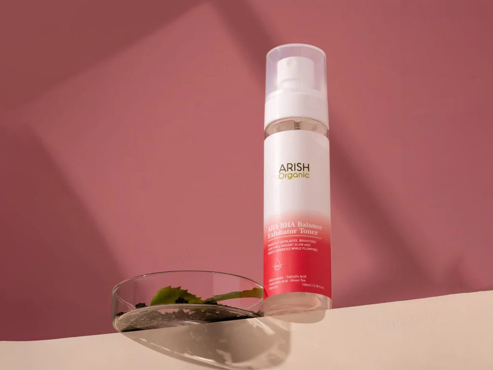 Arish Organic AHA BHA Balance Exfoliator Toner