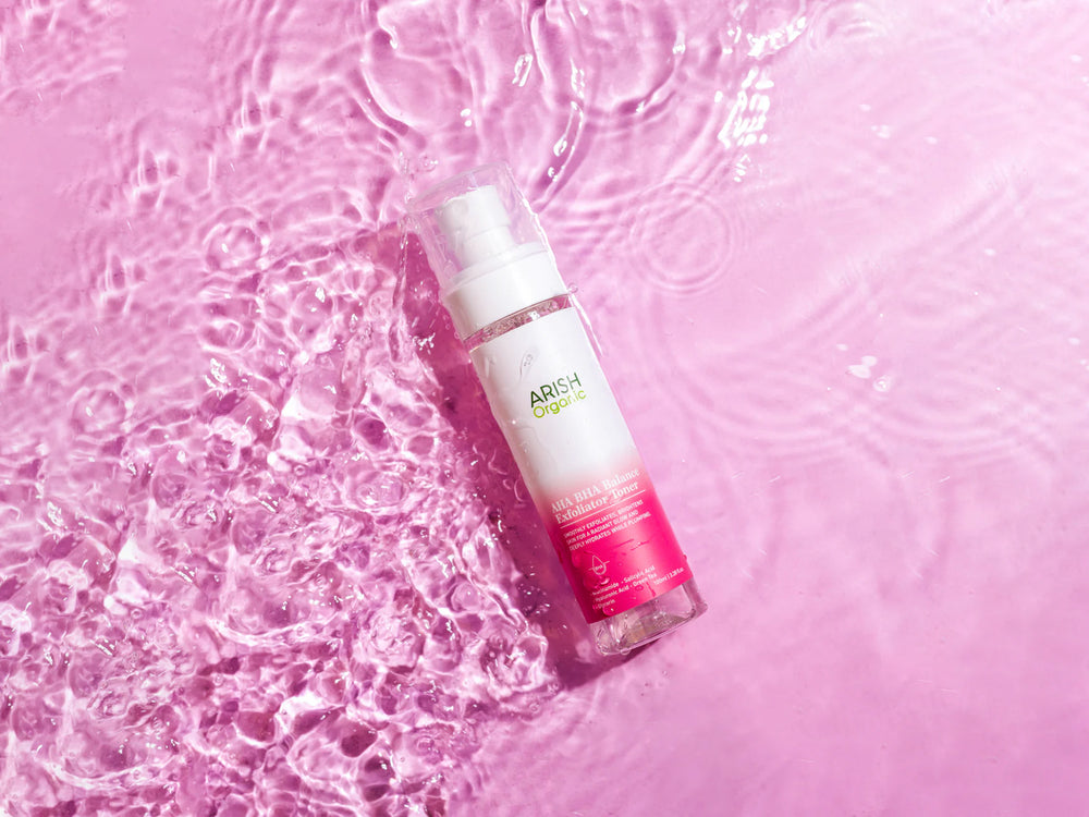 Arish Organic AHA BHA Balance Exfoliator Toner