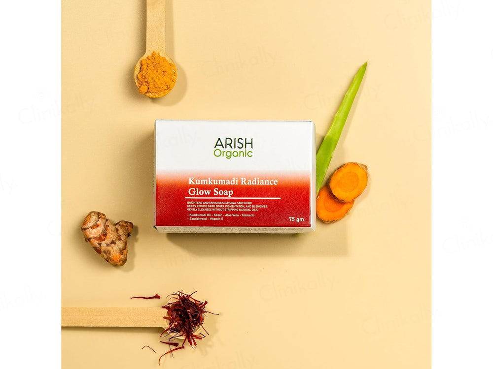 Arish Organic Kumkumadi Radiance Glow Soap