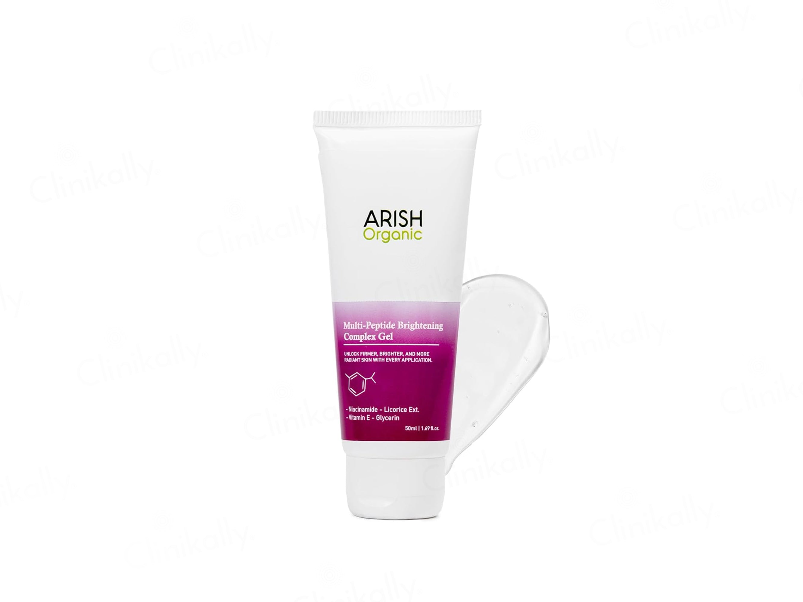Arish Organic Multi-Peptide Brightening Complex Gel
