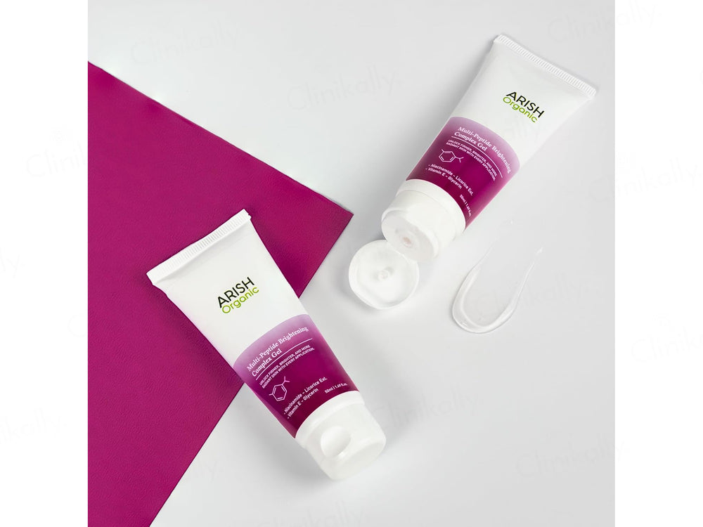 Arish Organic Multi-Peptide Brightening Complex Gel