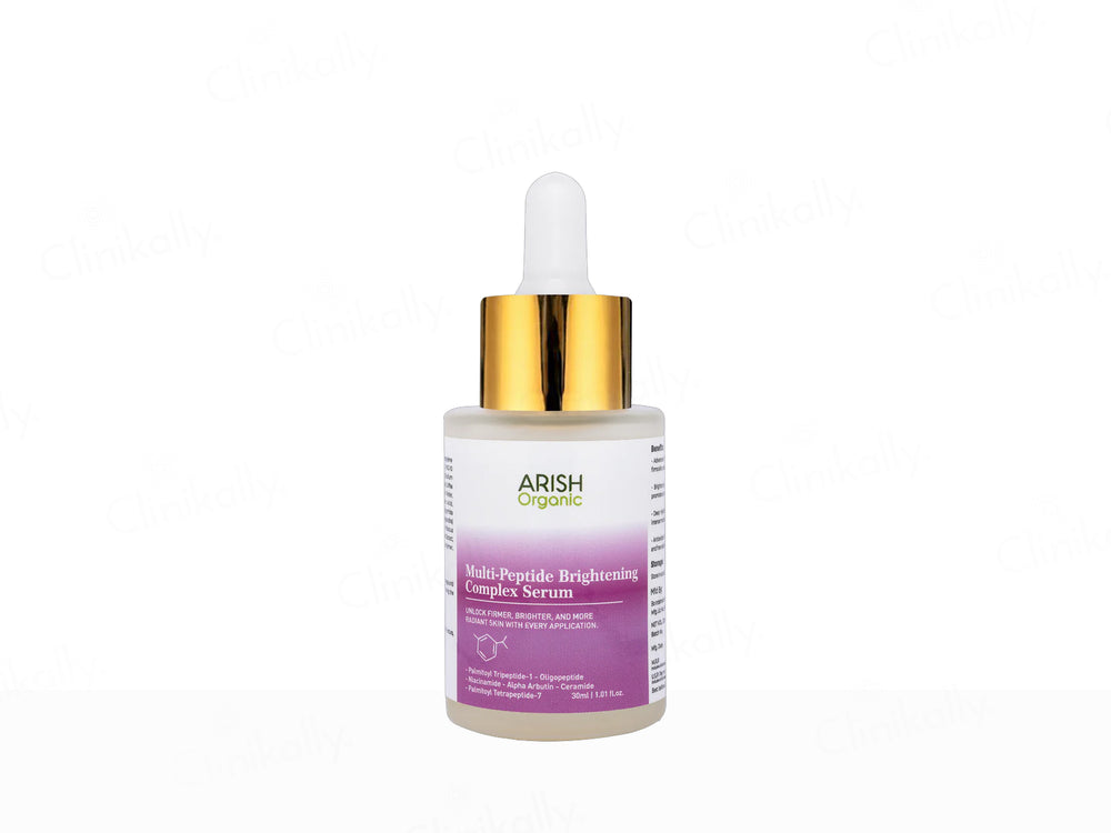 Arish Organic Multi-Peptide Brightening Complex Serum