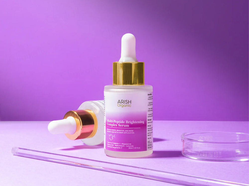 Arish Organic Multi-Peptide Brightening Complex Serum