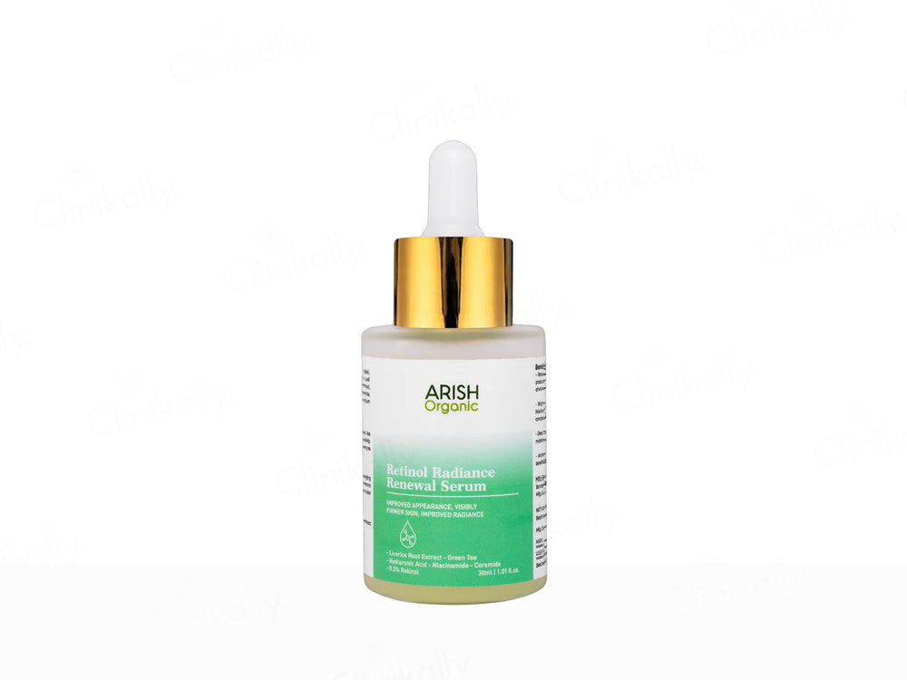 Arish Organic Retinol Radiance Renewal Serum
