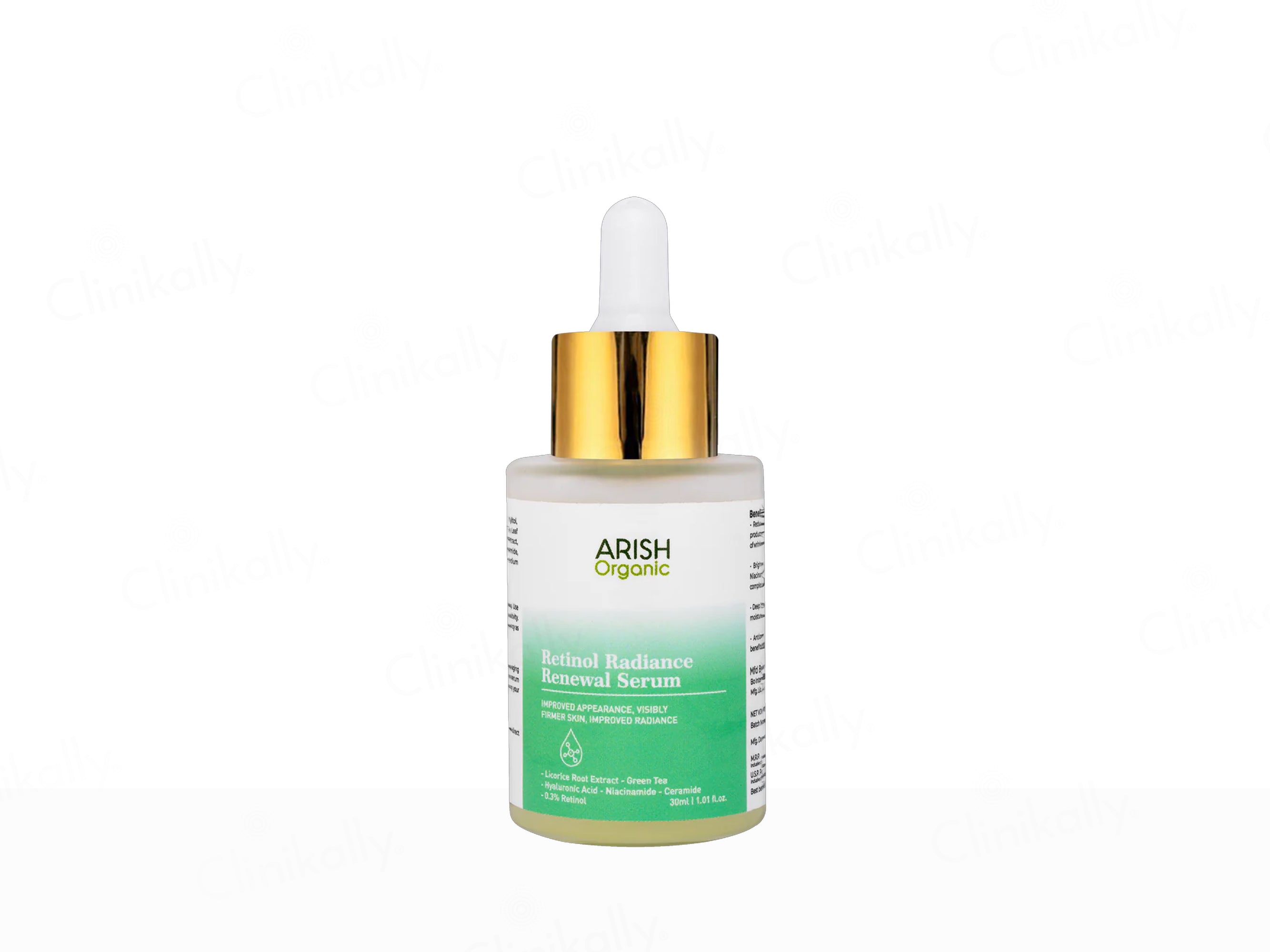 Arish Organic Retinol Radiance Renewal Serum