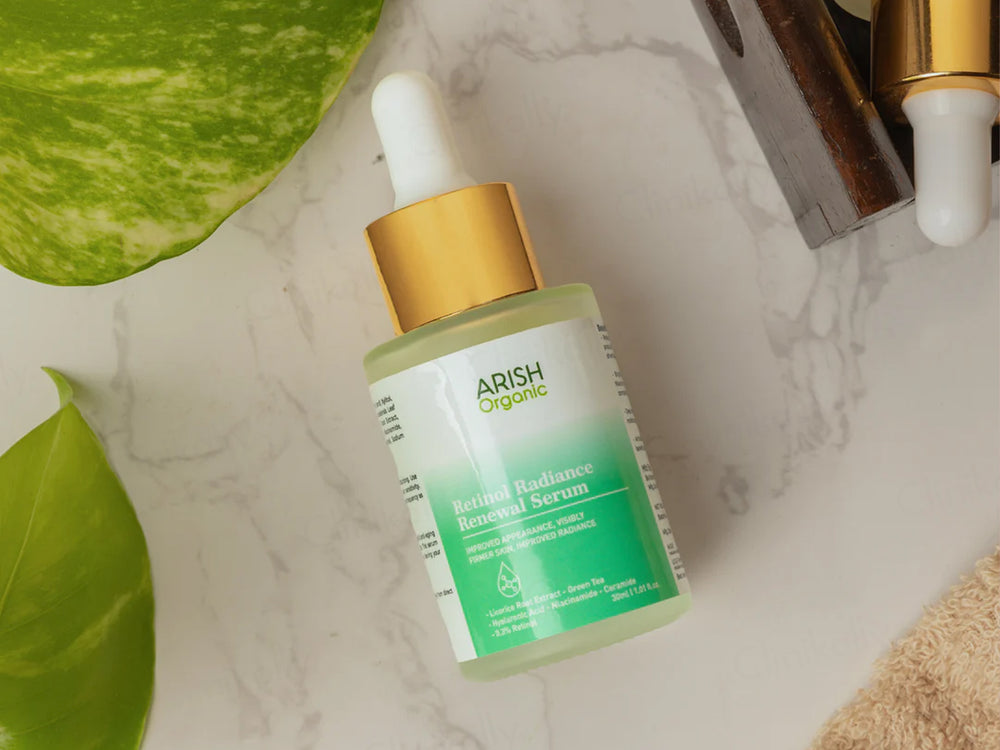 Arish Organic Retinol Radiance Renewal Serum