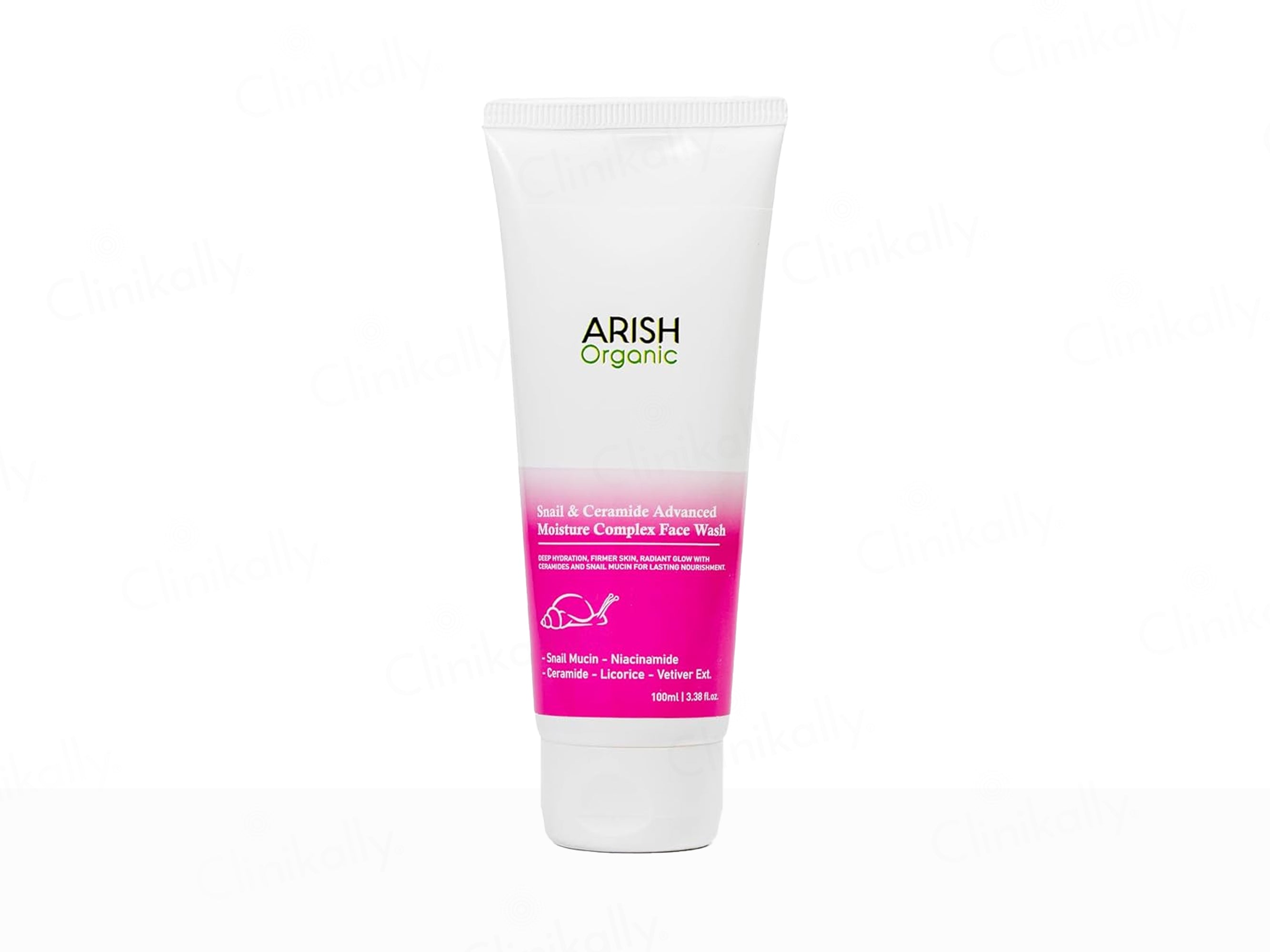 Arish Organic Snail & Ceramide Advanced Moisture Complex Face Wash