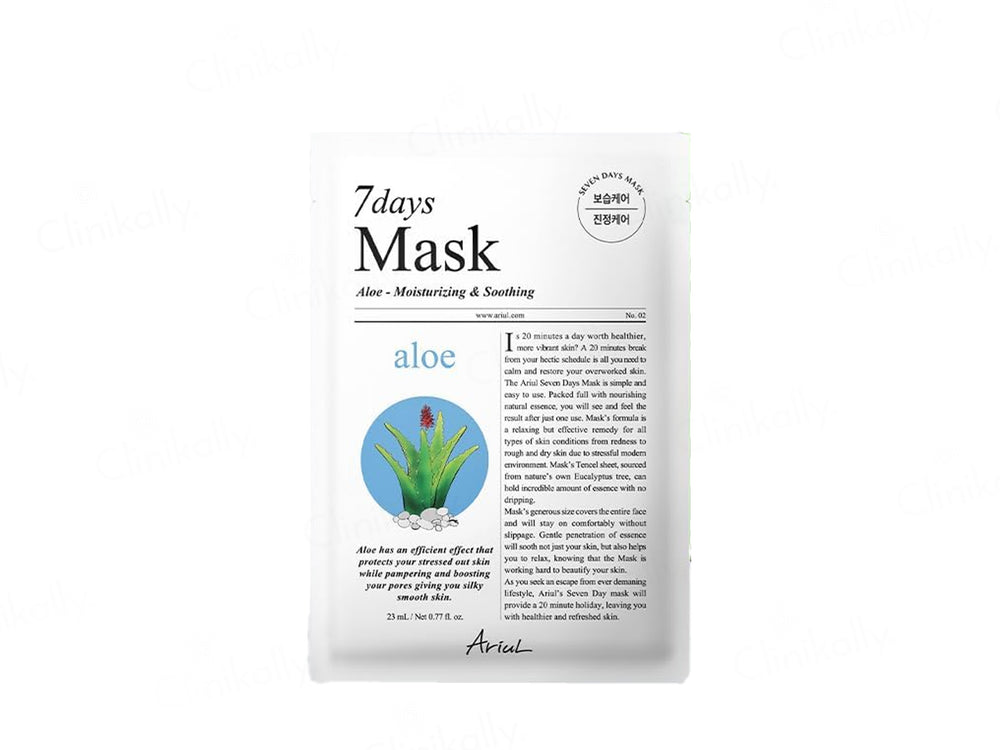 Ariul 7days Mask Aloe Moisturizing & Soothing H