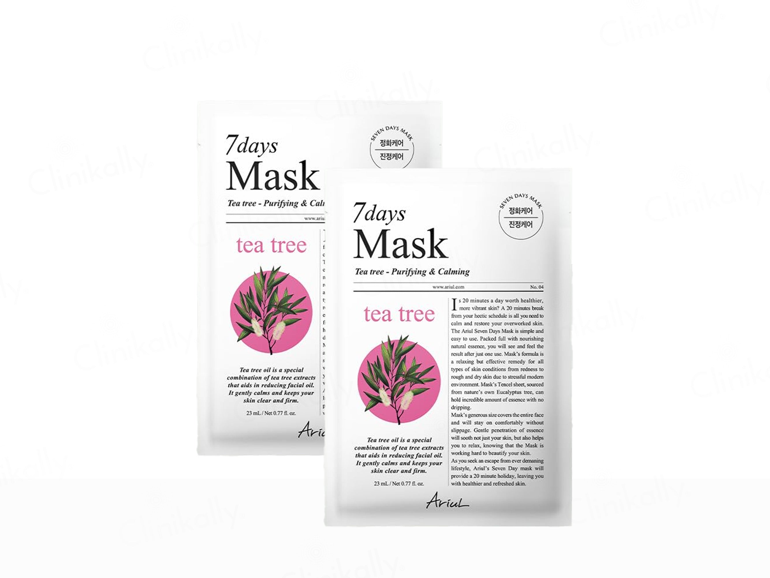 Ariul 7days Mask Tea Tree Purifying & Calming M