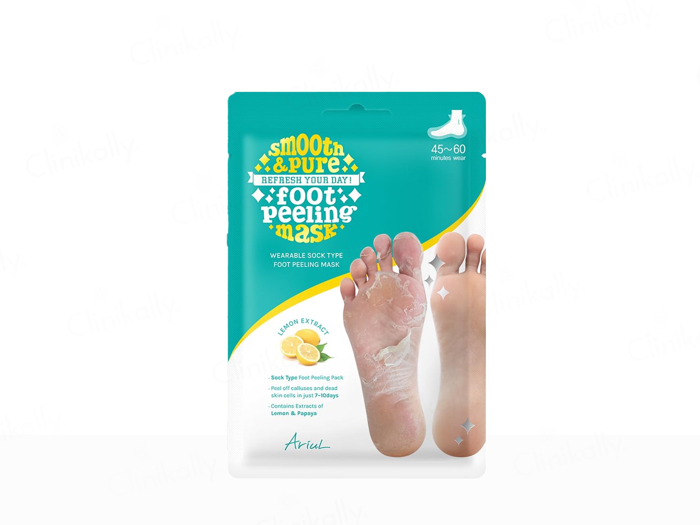 Ariul Smooth & Pure Lemon Extract Foot Peeling Mask