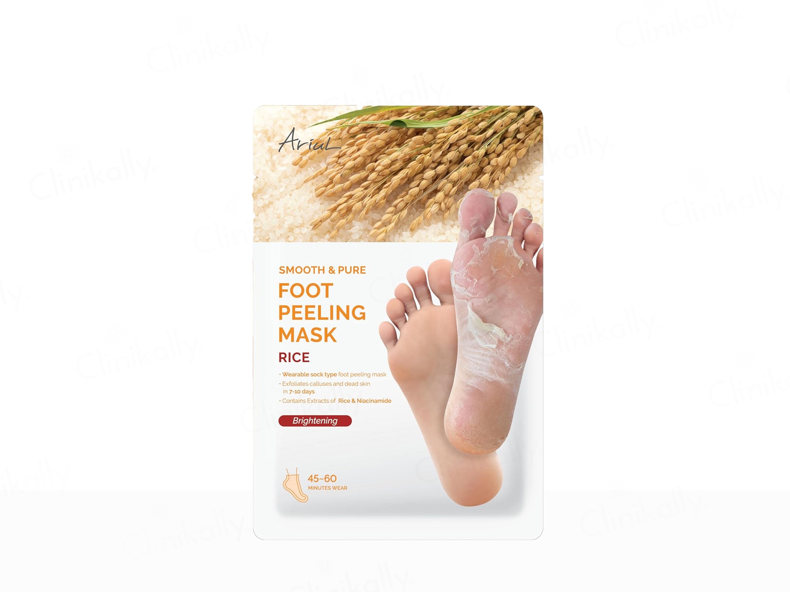 Ariul Smooth & Pure Nourishing Rice Foot Peeling Mask