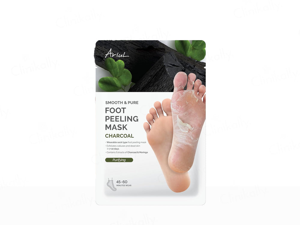 Ariul Smooth & Pure Purifying Charcoal Foot Peeling Mask