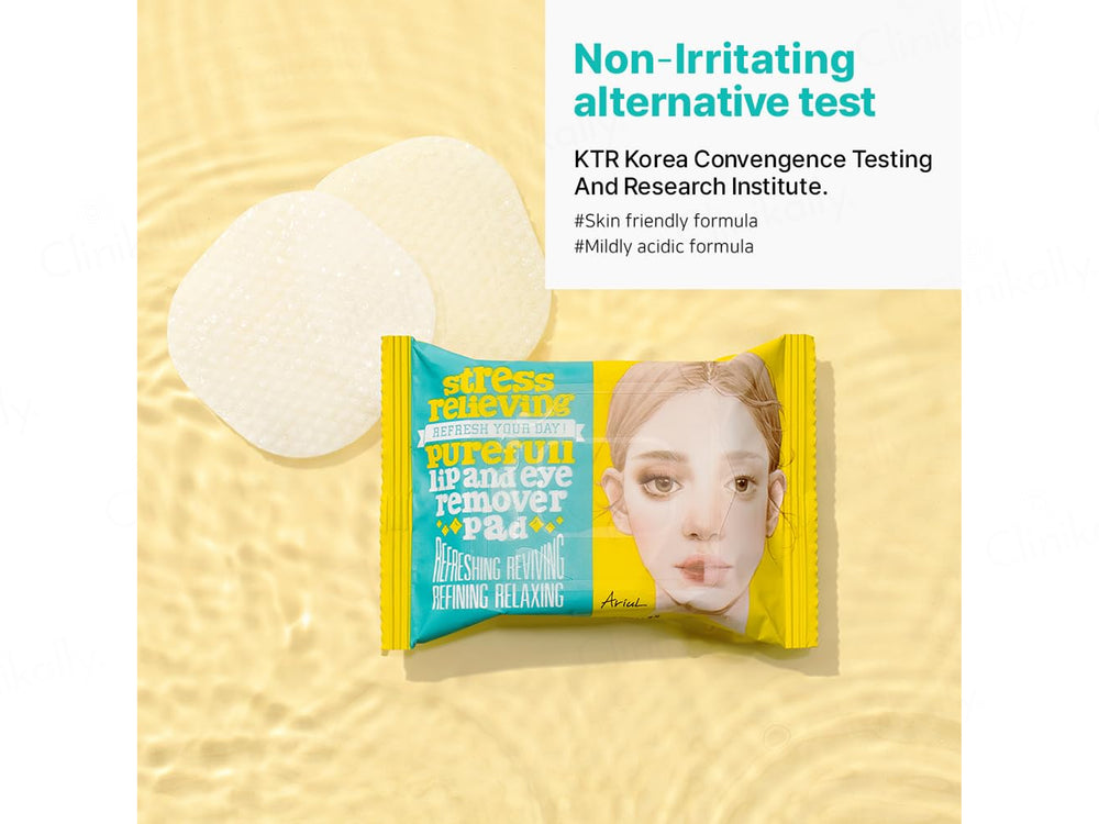 Ariul The Perfect Lip And Eye Remover Pad