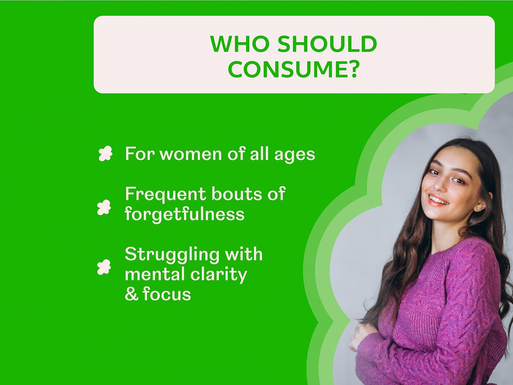 Arth Brain Fog Aid Health Supplement Capsule For Women