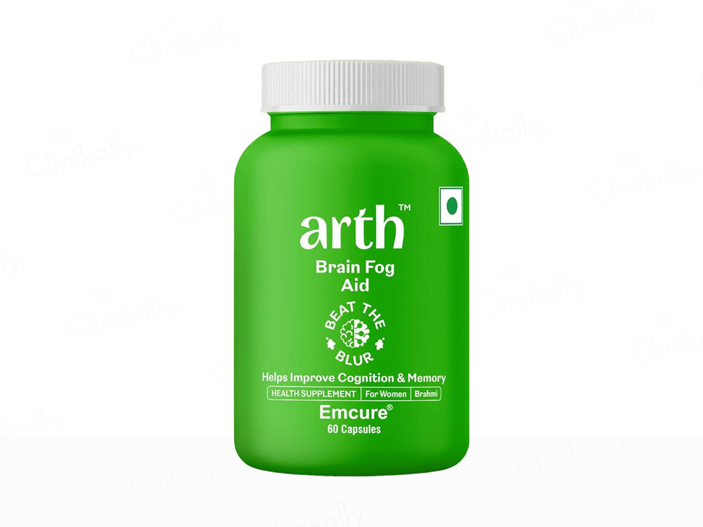 Arth Brain Fog Aid Health Supplement Capsule For Women