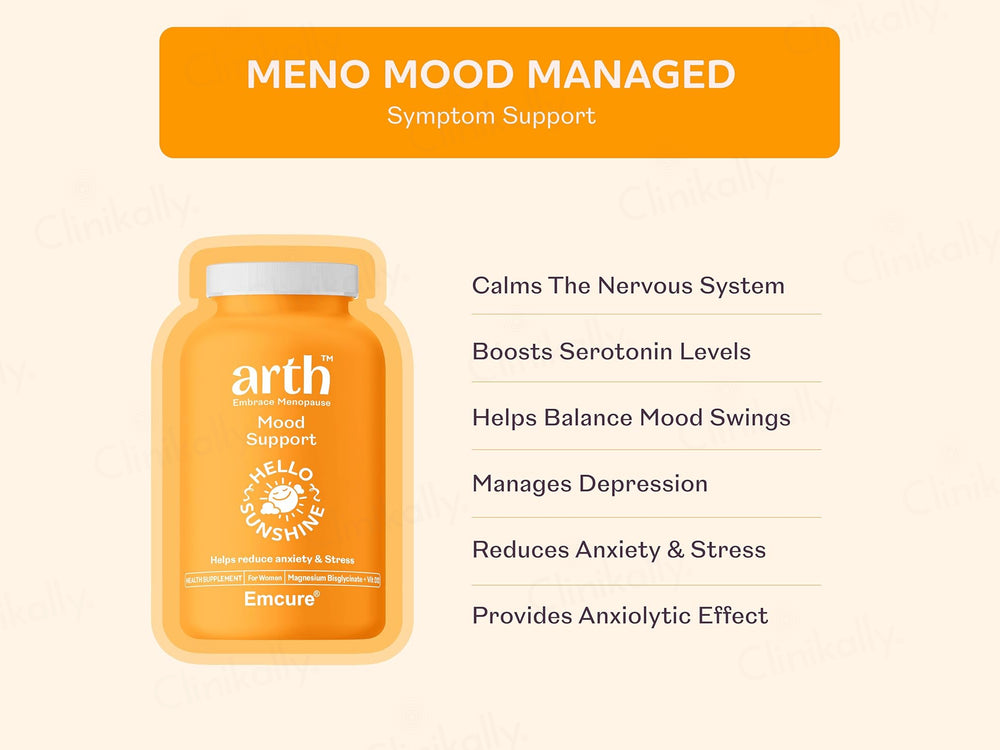 Arth Mood Support Nutraceutical Tablet For Women